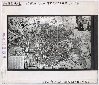 Vorschaubild Madrid: Plan von Teixeira, 1656 